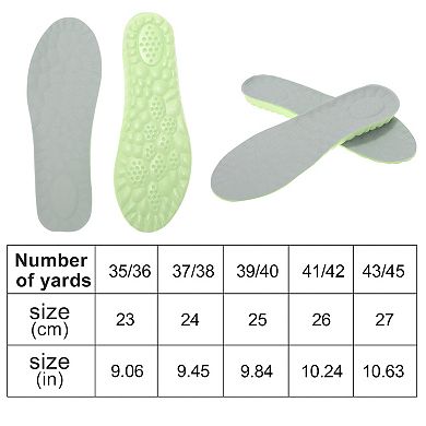 Height Increase Shoe Inserts Fit Shoe 1Pair 0.59"