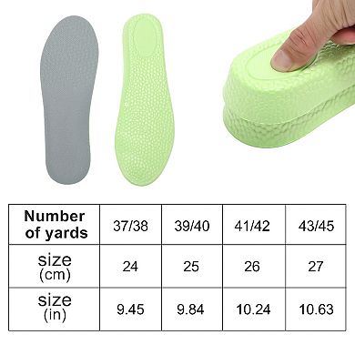 Comfortable Height Increase Shoe Inserts 2 Pair