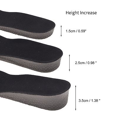 Height Inserts Fit Shoe 1 Pair 0.59"