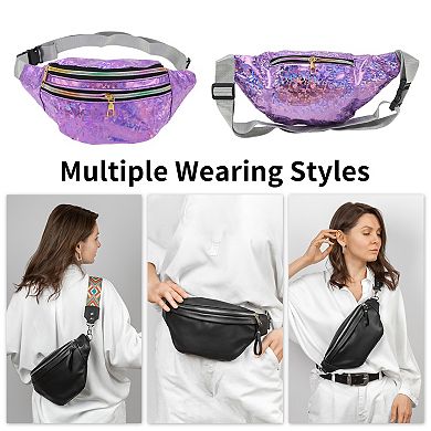 Multi-functional Fanny Pack for Travel Workouts, and Everyday Use