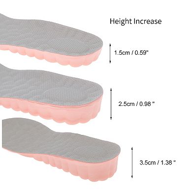 Height Increase Shoe Inserts 1 Pair 0.59"