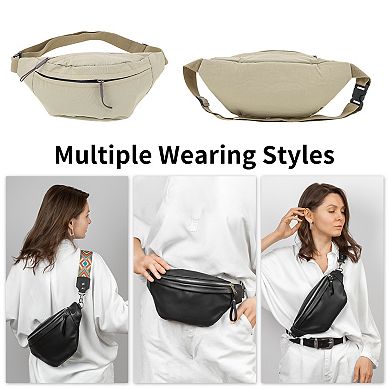 Simple and Stylish Fanny Pack for Everyday Use and Travel Convenience