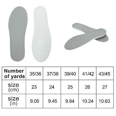 Height Increase Comfort Shoe Inserts Fit Shoe 1 Pair 0.59"