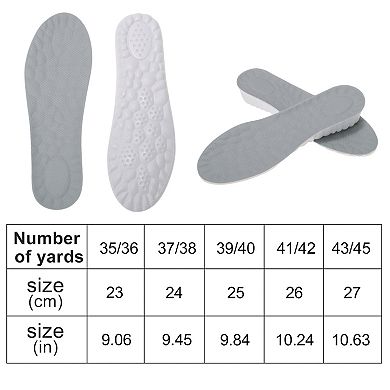 Height Increase Comfortable Shoe Inserts Fit Shoe 1 Pair 1.38"
