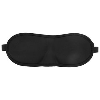 Breathable Elastic Band 3D Sleep Mask Black 3D Eye Shade Cover for Yoga 1 pc