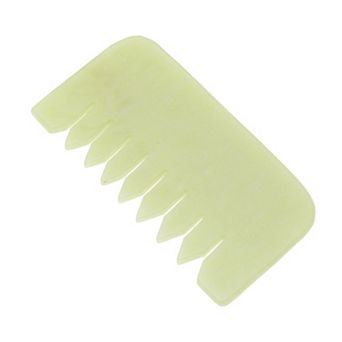 Rectangular Head Massage Comb in Light Green Color for Relaxation and Stress 1 pc