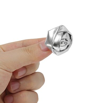 Rose Design Shoelace Charms 1 Pair