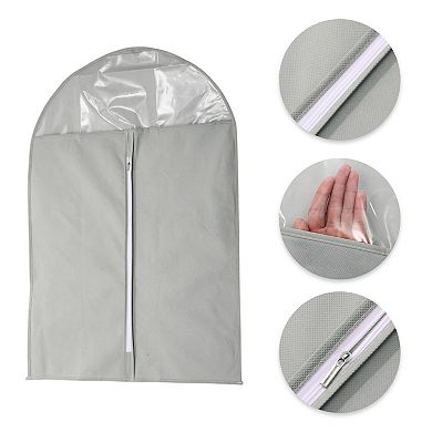Dustproof Thickened Garment Bag 3 Pcs for Clothes Storage 35.43"x23.62"