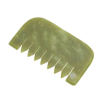Premium Rectangular Head Massage Comb in Green Color for Relaxation and Stress 1 pc