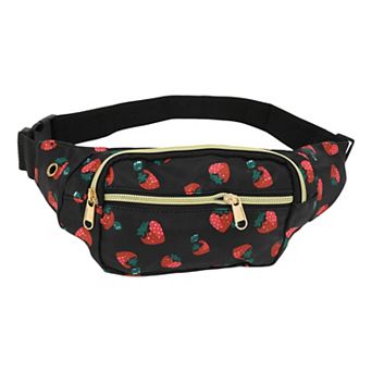 Strawberry Pattern Fanny Pack for Everyday Use and Travel 1 pc