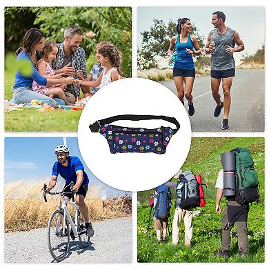 Durable Outdoor Fanny Pack with Adjustable Strap and Zipper Closure 1 Pc