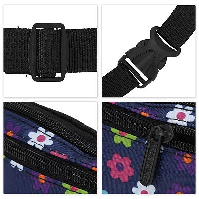 Durable Outdoor Fanny Pack with Adjustable Strap and Zipper Closure 1 Pc