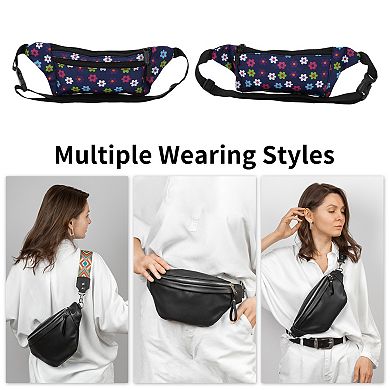 Durable Outdoor Fanny Pack with Adjustable Strap and Zipper Closure 1 Pc