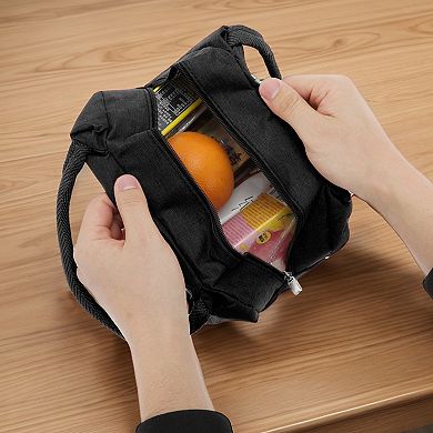 Reusable Lunch Bag with Zip Closure 1PC