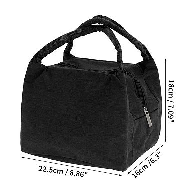 Reusable Lunch Bag with Zip Closure 1PC