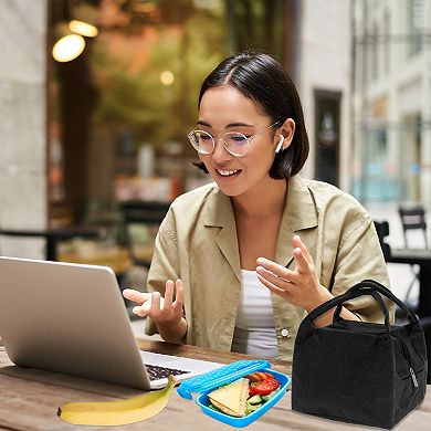 Reusable Lunch Bag with Zip Closure 1PC
