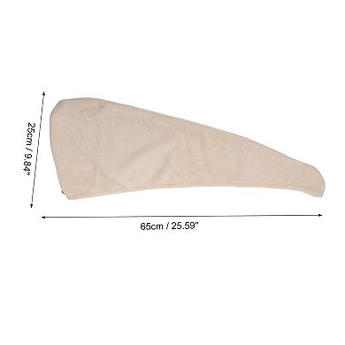 Women Soft Single Thick Layer Hair Towel for Travel 1 Pc