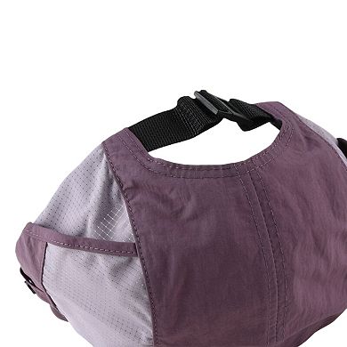 Quick Dry Short Brim Baseball Cap With Sunglasses Holder Lightweight Hat