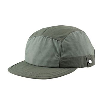 Quick Dry Short Brim Baseball Cap With Sunglasses Holder Lightweight Hat
