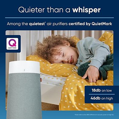 Quiet Air Purifier for Allergies & Pets