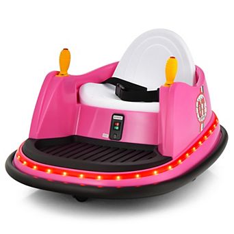 12V Kids Bumper Car with Flashing Lights and Remote Control