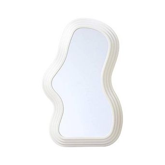 Asymmetrical Wavy Wall Mirror, 16″x10″
