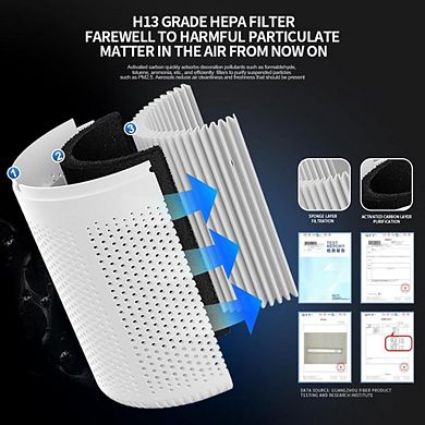 Mini Air Purifier with HEPA Filter