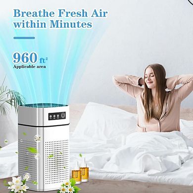 HEPA Air Purifier for Bedroom & Office