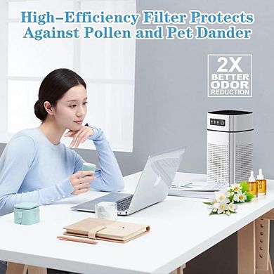 HEPA Air Purifier for Bedroom & Office