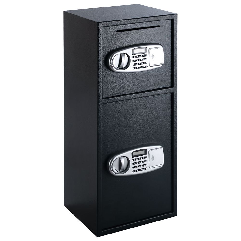 Digital Safe Box Double Door Home Security Safe With Keypad Lock