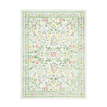 Washable Area Rug for Living Room Modern Abstract Non Slip Bedroom Rugs Large Non Slip Floor Cover