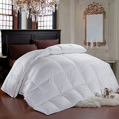 Cheer Collection Premium Kapok Fiber Comforter with Soft Microfiber Cover for All Season Sleep