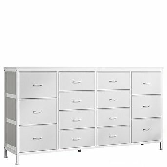 ANIXOL 63" Dresser TV Stand with 14 Drawers
