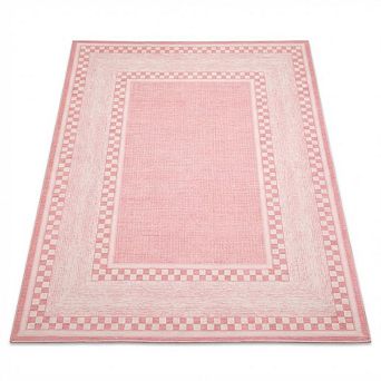 Modern Checkered Washable Rug, No Slip Low-Pile Rug for Living Room Bedroom Dining Room