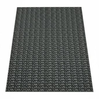 Washable Printed Rugs，Distressed Modern Abstract Braided Pattern Area Rug