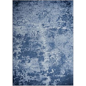 Modern Abstract Runner Rug, Washable Non-Slip for Hallway Kitchen Nursery Laundry