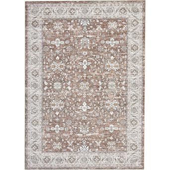 Vintage Washable Rug for Living Room Bedroom Dining Room