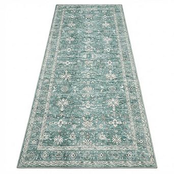 Vintage Washable Rug for Living Room Bedroom Dining Room