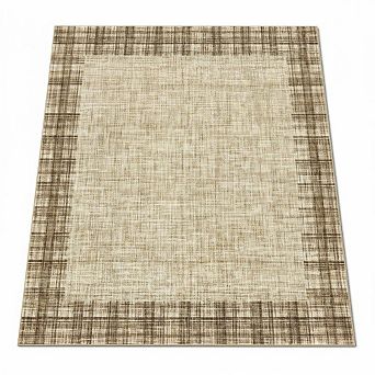 Vintage Abstract Washable Rug, Non-Slip Plush Carpet for Living Room Bedroom Nursery