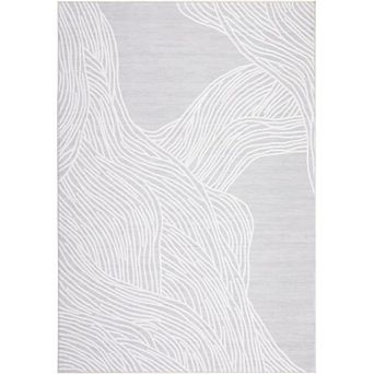 Washable Area Rug, Soft Faux Wool Non Slip Rug for Living Room Bedroom Kitchen Home Office