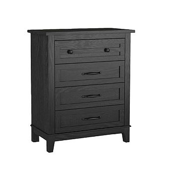 Tall Bedroom Dresser with 4 Drawers and Storage