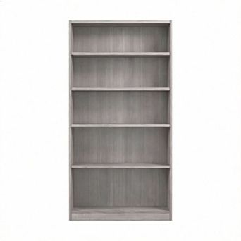 Universal Tall 5 Shelf Bookcase Vertical Storage Display Home Office Living Room
