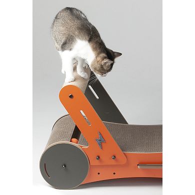 New Age Pet® Purr and Play Kitty Trolley Scratcher