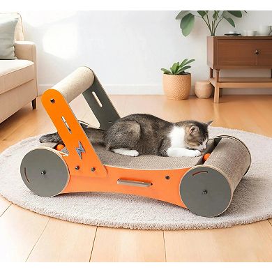 New Age Pet® Purr and Play Kitty Trolley Scratcher