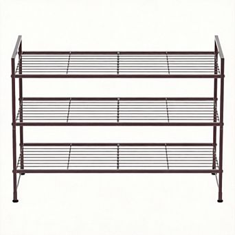 Stackable 3 tier Shoe Rack