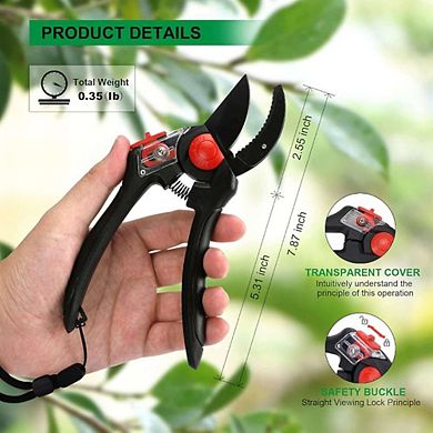 Sharp Stainless Steel Pruning Shears
