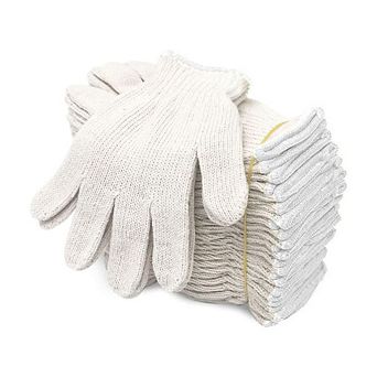 Cotton Polyester String Knit Gardening Gloves
