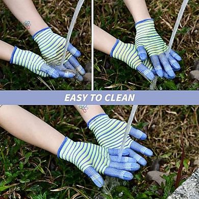 Breathable Rubber Protective Gardening Gloves