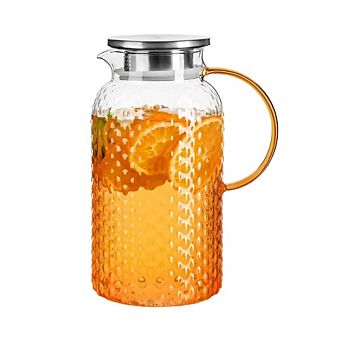 High Borosilicate Glass Pitcher With Lid