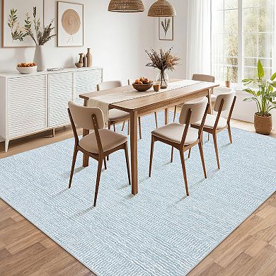 Modern Abstract Area Rug Soft Carpet for Living Room Bedroom Indoor Floor Rug